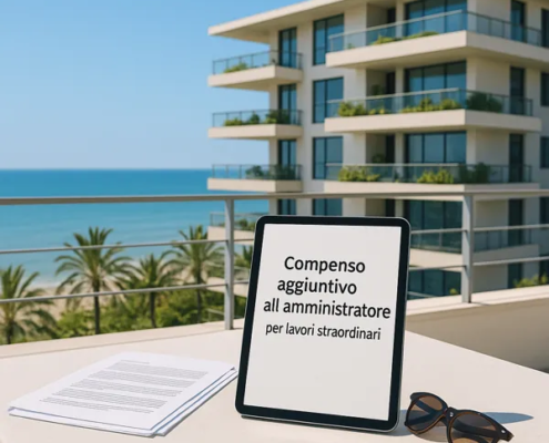 compenso amministratore lavori straordinari