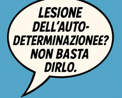 lesione autodeterminazione