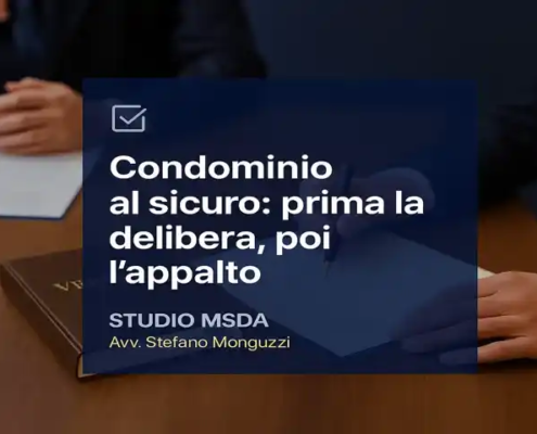 appalti in condominio e delibera assembleare