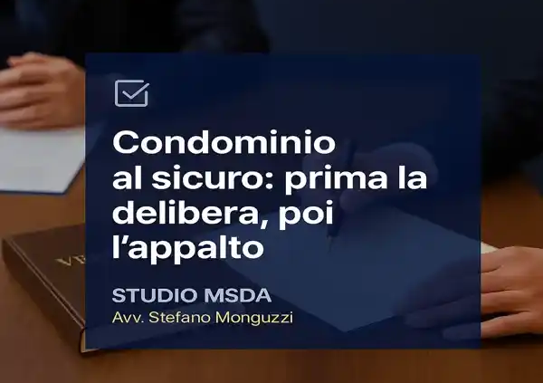 appalti in condominio e delibera assembleare