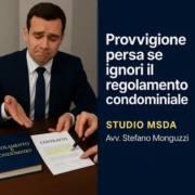 provvigione mediatore regolamento condominiale