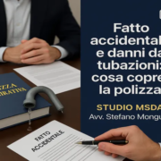 Polizza assicurativa danni da tubazioni fatto accidentale.