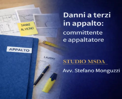 Responsabilità per danni a terzi in appalto: quando rispondono committente e impresa nei lavori edilizi.